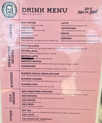 Menu photo 3 Trejo's Coffee & Donuts Los Angeles, CA Menu photo 3 Trejo's Coffee & Donuts Los Angeles, CA