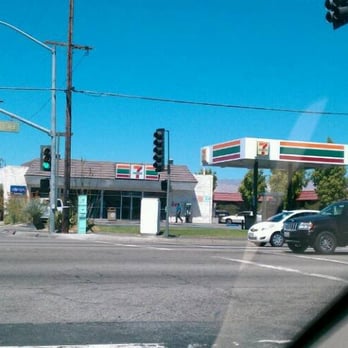 7-Eleven - a gas station with a gas station in the background - Convenience Stores Near Me - Cathedral City, California
