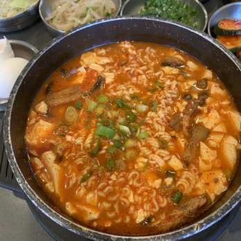 Tofu Plus - Mushroom Vegetable Tofu Soup - Korean Near Me - Cupertino, California Tofu Plus - Mushroom Vegetable Tofu Soup - Korean Near Me - Cupertino, California