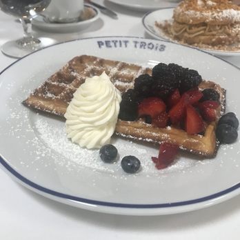 Petit Trois - Waffle - French Near Me - Sherman Oaks, California