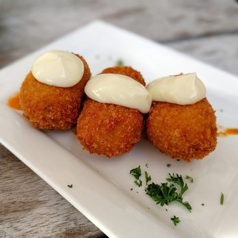 Toro Kitchen + Bar - Croquetas de Jamón Serrano - Tapas Bars Near Me - San Antonio, Texas Toro Kitchen + Bar - Croquetas de Jamón Serrano - Tapas Bars Near Me - San Antonio, Texas