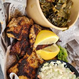 Blackened Grouper Sandwiches
