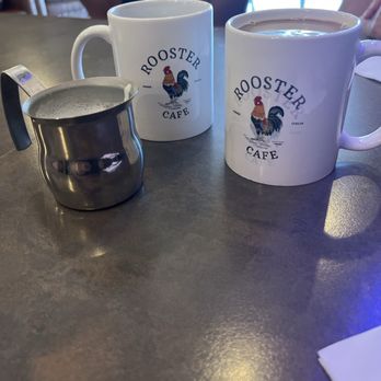 Rooster - Coffee with hot milk - Tuscan Near Me - Florence, FI