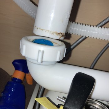 Ashburn Homes - Kitchen sink pipe that kept popping off because it was too short. - Home Developers Near Me - Dover, Delaware