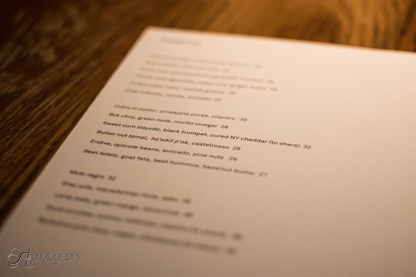 Menu photo 6 Cosme New York, NY
