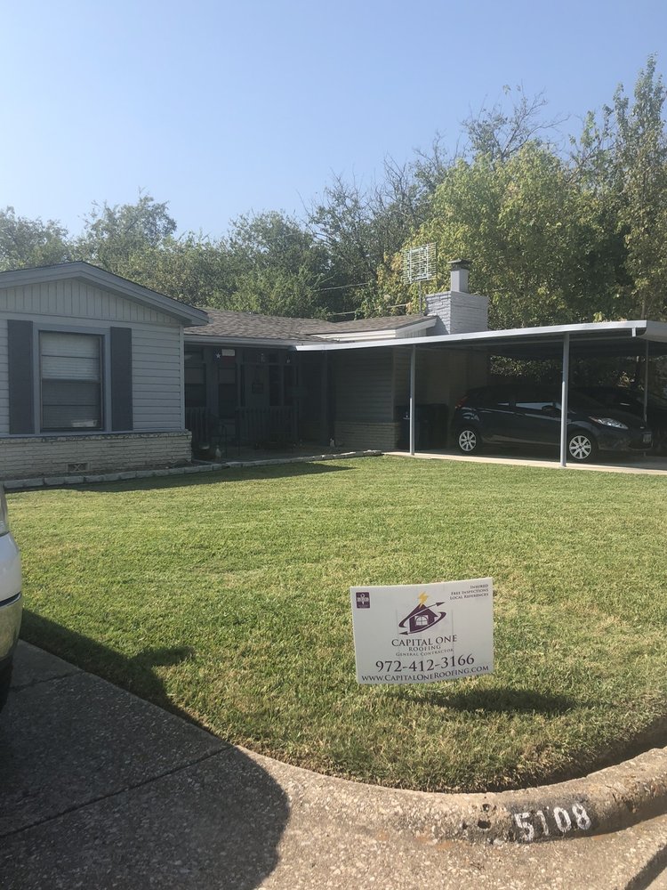 Slide of Capital One Roofing