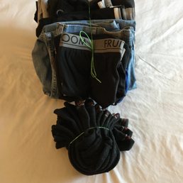 $12 minimum returned clothes. Smell great!