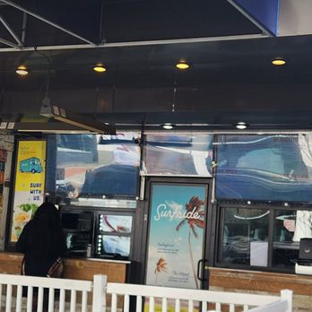 Surfside Taco Stand - No line, at 3 in the afternoon on Sunday. I still couldn't get a picture without a customer in it. - Tex-Mex Near Me - Washington, DC, District of Columbia