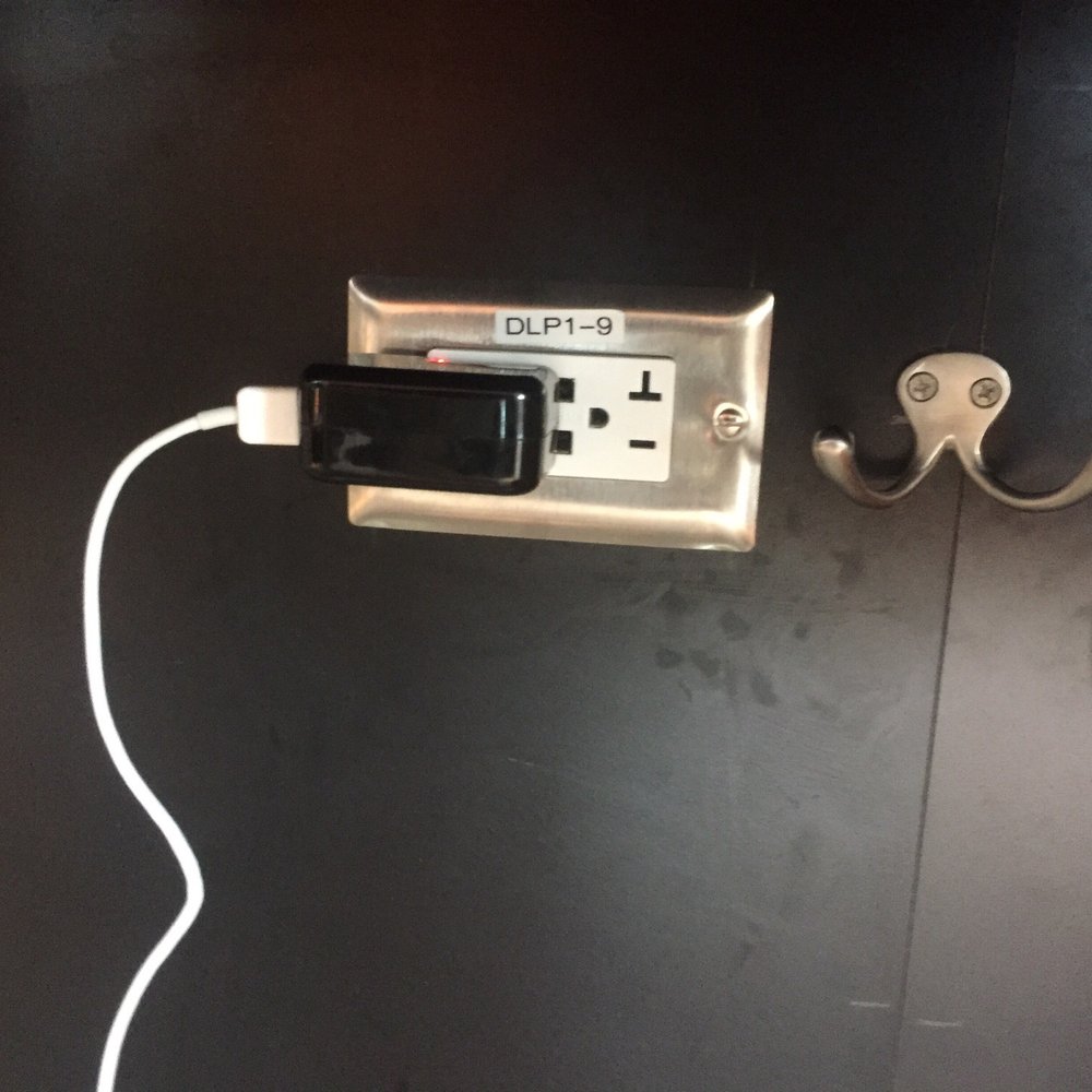 Power at ever seat as well as hooks