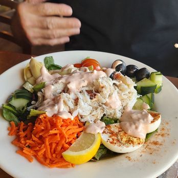 The Wheelhouse & Crowsnest - crab louie - Seafood Near Me - Bandon, Oregon The Wheelhouse & Crowsnest - crab louie - Seafood Near Me - Bandon, Oregon