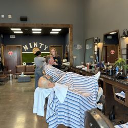 Minty Barber - Haircuts, Beard trims, Straight razor shaves, and our very own skin rejuvenating treatment (the Minty Hangover Treatment)!