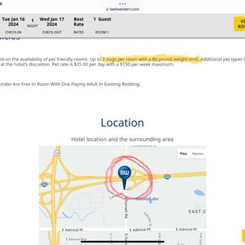 Best Western - Airport - Website Pet Policy - Hotels Near Me - Tulsa, Oklahoma