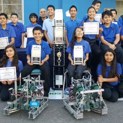 Irving Junior High School - Irving STEAM Magnet Engineers  Regional Vex Robotics Title