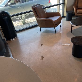 Starbucks - two chairs and a coffee table in a coffee shop - Coffee & Tea Near Me - Jarrell, Texas