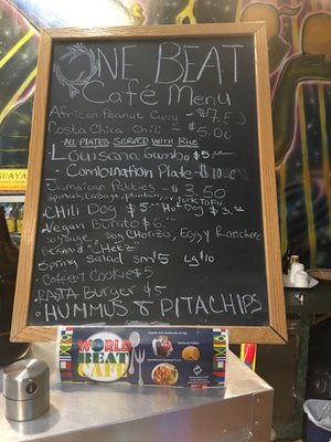 Menu photo 3 World Beat Cafe San Diego, CA Menu photo 3 World Beat Cafe San Diego, CA