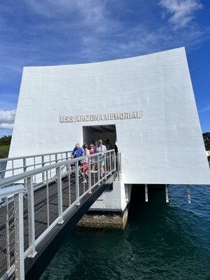 USS Arizona Memorial by null