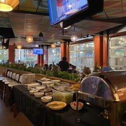 HopCat - Taco bar serving area