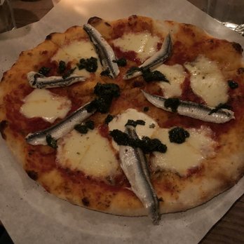 Pizzetta 211 - Tomato Sauce, Mozzarella, Basil w/ White Anchovy ($15.50) - Pizza Near Me - San Francisco, California Pizzetta 211 - Tomato Sauce, Mozzarella, Basil w/ White Anchovy ($15.50) - Pizza Near Me - San Francisco, California
