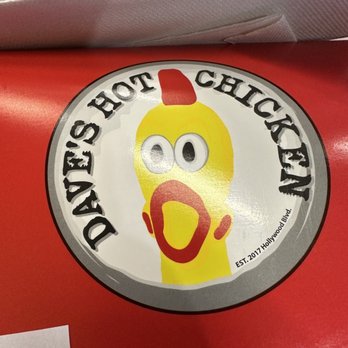 Dave's Hot Chicken - Box logo - Chicken Shop Near Me - Oakland, California Dave's Hot Chicken - Box logo - Chicken Shop Near Me - Oakland, California