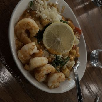 Mulino Italian Bistro - a plate of shrimp and rice - Italian Near Me - Lander, Wyoming Mulino Italian Bistro - a plate of shrimp and rice - Italian Near Me - Lander, Wyoming