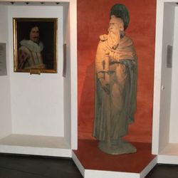 Regionmuseet Kristianstad/Landsantikvar i Skåne - Stadshistoriska utställningen: Christian IV och Ärkebiskop Absalon.