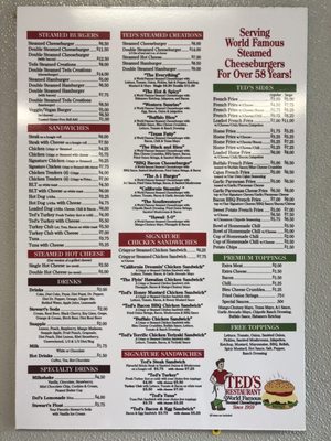 Menu photo 6 Ted's Restaurant Meriden, CT