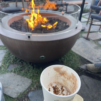 Chocolate Café - Mayan spice hot chocolate by the fire - Desserts Near Me - Cannon Beach, Oregon