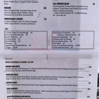 Blockhouse - Menu - Breakfast & Brunch Near Me - Saint Hedwig, Texas