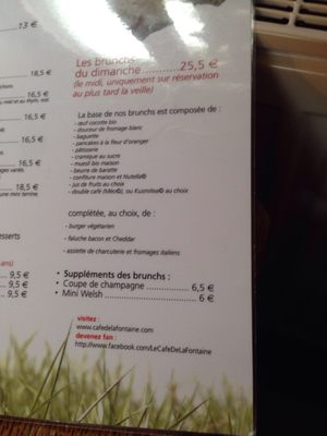 Menu photo 1 Café de la Fontaine Verlinghem, 59