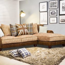 Southern Home Furnishings - Elizabeth Corner Suite (Available in Left or Right Hand Chaise) just £1199