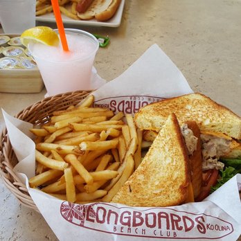 Longboards - Ahi tuna melt with fries. Winner!!!!! - Bars Near Me - Kapolei, Hawaii