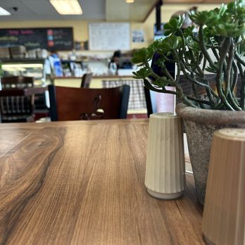 Walden's Coffeehouse - a table with a potted plant - Coffee & Tea Near Me - Reno, Nevada Walden's Coffeehouse - a table with a potted plant - Coffee & Tea Near Me - Reno, Nevada