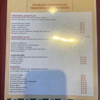 Little Jalapeno - Menu - Mexican Near Me - Audubon, New Jersey