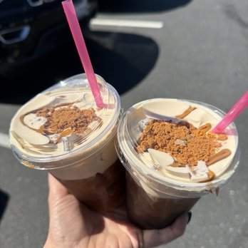 Liquid Leaf - Cold Brew Coffee with Cookie butter cold foam - Coffee & Tea Near Me - Murrieta, California Liquid Leaf - Cold Brew Coffee with Cookie butter cold foam - Coffee & Tea Near Me - Murrieta, California