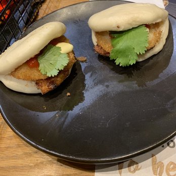 Wagamama - Pork belly steamed buns - Japanese Near Me - London, XGL Wagamama - Pork belly steamed buns - Japanese Near Me - London, XGL