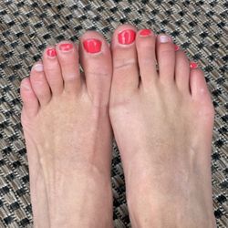 Pretty Nails  - If you want your $50 gel pedicure to look like this after a week then definitely go here.