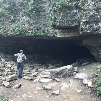 Clifty Falls State Park - Entering the tunnel. - Climbing Near Me - Madison, Indiana