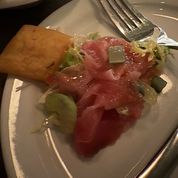 Ardo Restaurant - Tuna carpaccio and Panelle - Italian Near Me - Toronto, Ontario