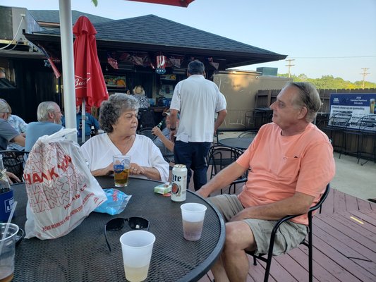 Photo of Louies Sports Pub - Fayetteville, NC, US. Barbara and George