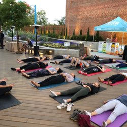 Mary Rita Yoga - MaryRita Yoga teaching Sunset Yoga Flow @ The Museum of Neon Art