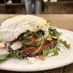 Da Vinci - Loaded avocado toast add egg your way