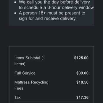 Living Spaces - They also charged recycling, This is not okay, you need to change policy and charge correctly! I want my money back! - Furniture Stores Near Me - La Mirada, California Living Spaces - They also charged recycling, This is not okay, you need to change policy and charge correctly! I want my money back! - Furniture Stores Near Me - La Mirada, California
