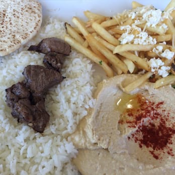 Mashawi Grill - Lamb kabob lunch (1 skewer) - Mediterranean Near Me - Redondo Beach, California Mashawi Grill - Lamb kabob lunch (1 skewer) - Mediterranean Near Me - Redondo Beach, California