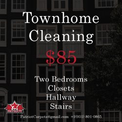 Patriot Carpet Cleaning and Restoration - Townhome discount