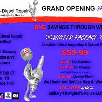 Integrity Auto Diesel Repair - Winter packages much more - Auto Repair Near Me - Jackson, Tennessee