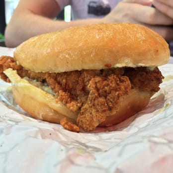 Do-Rite Donuts & Chicken - The donut sandwich - Donuts Near Me - Chicago, Illinois