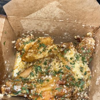 NGHBRS Kitchen - Chicken Wings - 6 Pieces Garlic Parmesan - Asian Fusion Near Me - Lakewood, California NGHBRS Kitchen - Chicken Wings - 6 Pieces Garlic Parmesan - Asian Fusion Near Me - Lakewood, California