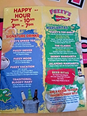 Menu photo 3 Fuzzy's Taco Shop Lake Worth, TX Menu photo 3 Fuzzy's Taco Shop Lake Worth, TX
