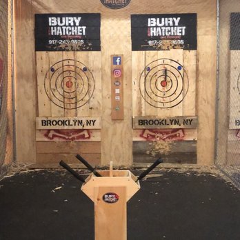 Bury the Hatchet - Axe Throwing Near Me - Brooklyn, New York Bury the Hatchet - Axe Throwing Near Me - Brooklyn, New York