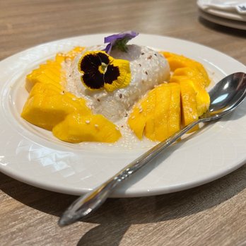 Thai BBQ - Mango sticky rice - Thai Near Me - Las Vegas, Nevada Thai BBQ - Mango sticky rice - Thai Near Me - Las Vegas, Nevada